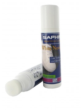 Renovador Novelys blanco con aplicador Saphir 75 ml.