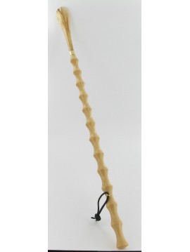 Calzador mango largo madera asa cuero Saphir 65 cm
