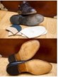Half italian soles machine stich + new heels